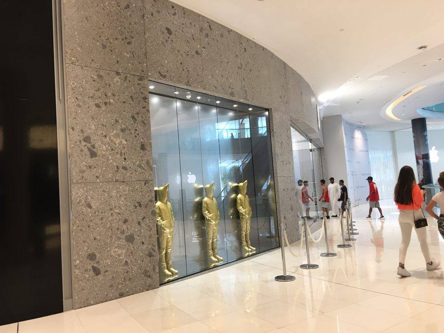 A Bathing Ape Dubai Mall — Storefront Detail