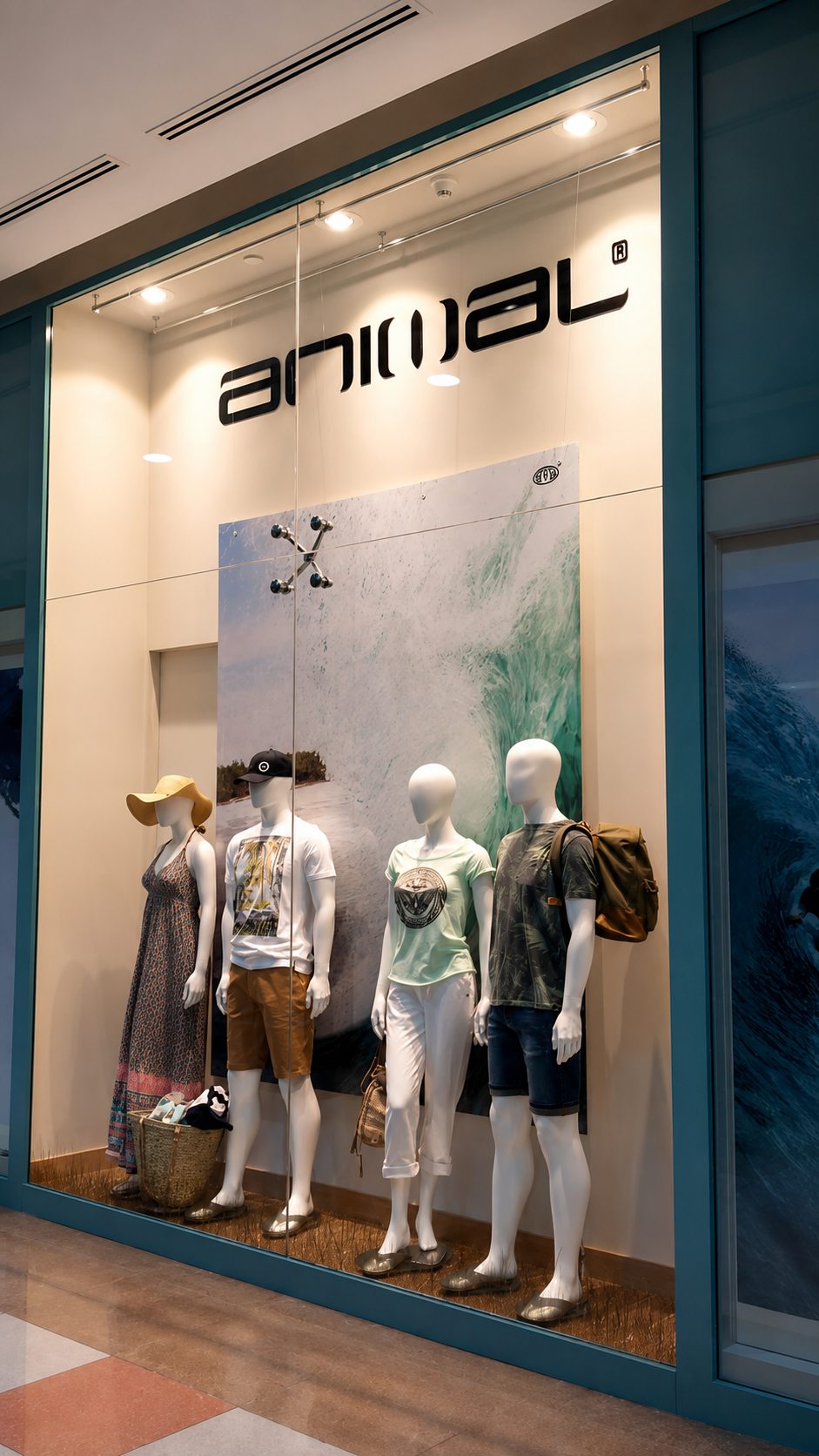 Animal Storefront Window Display, Al Wahda Mall, Abu Dhabi