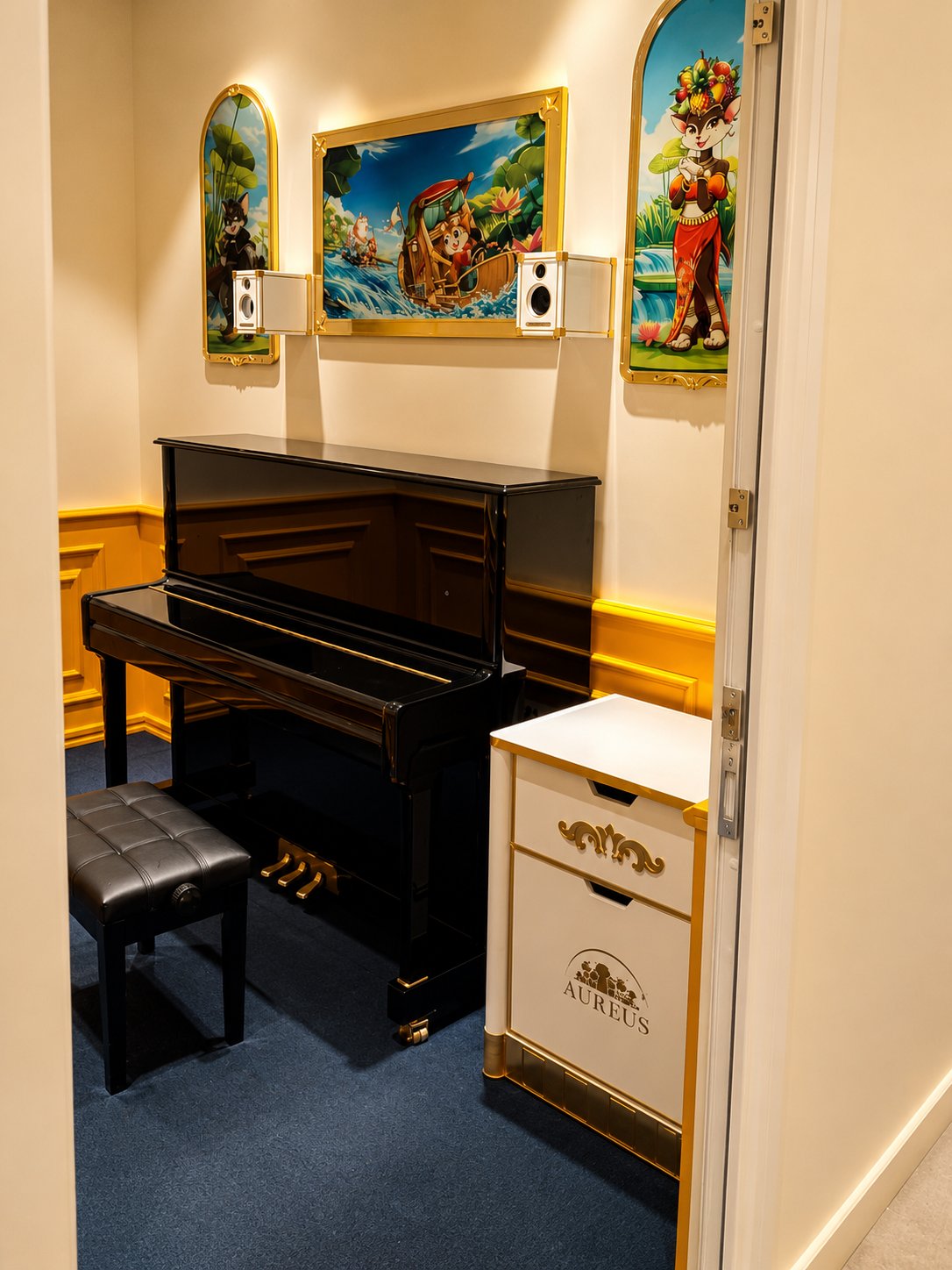 Aureus Music Academy Piano Room, Springs Souk