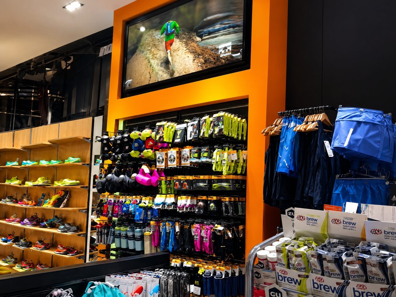 Beyond Fitness Hydration & Accessories Feature Wall, City Centre Me'aisem