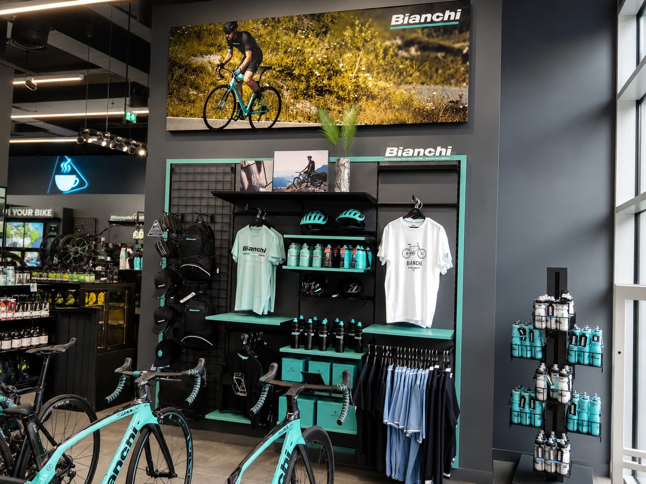 Bianchi Wall, Wide View, Beyond The Bike, Al Zeina, Abu Dhabi