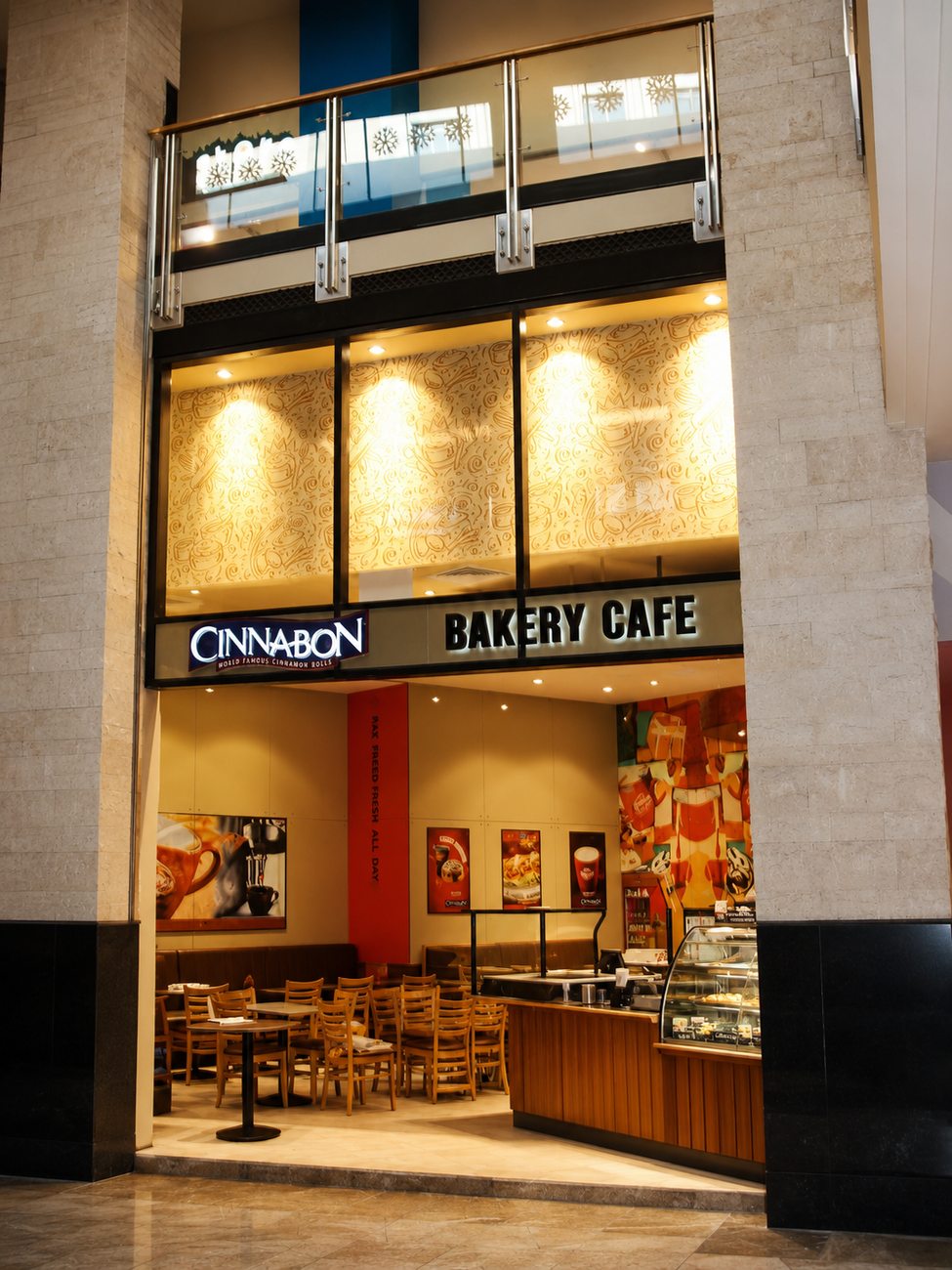 Storefront, Two-Level Corridor View