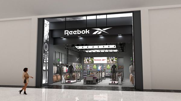 Reebok interior design concept visual by Davies Group UAE