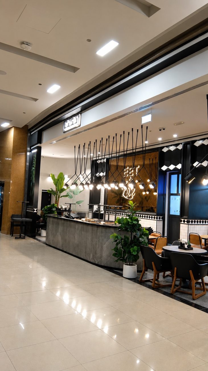 EETEN Urban Kitchen — Coffee Kiosk, Menu Wall