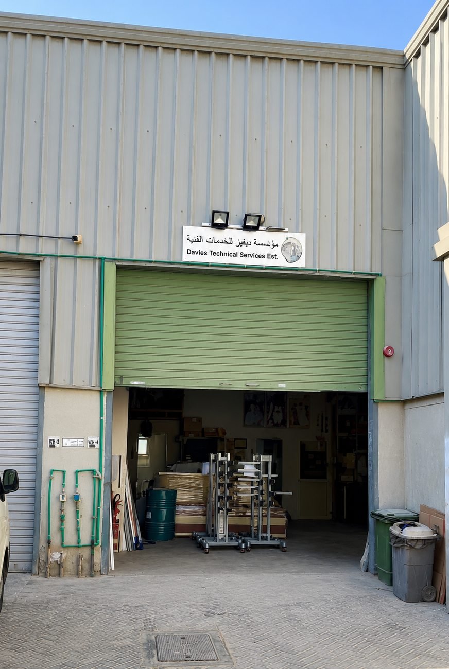 Davies Group Workshop entrance