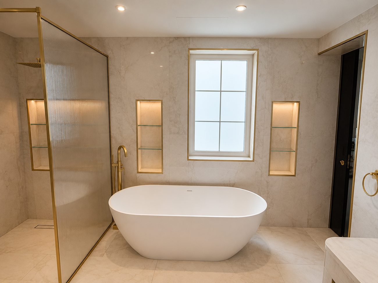 JVT Villa — Ensuite Freestanding Bath & Window