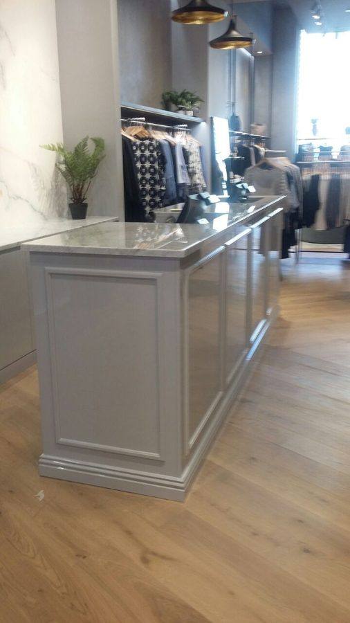 Mint Velvet London Service Counter Detail, Dubai Marina Mall