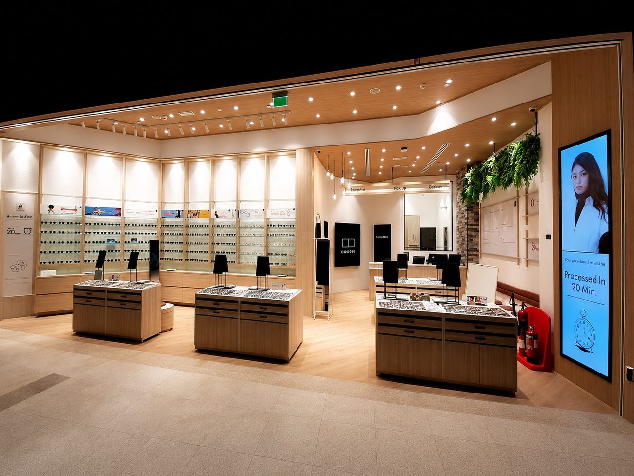 Owndays Full Boutique Panoramic View, Evening