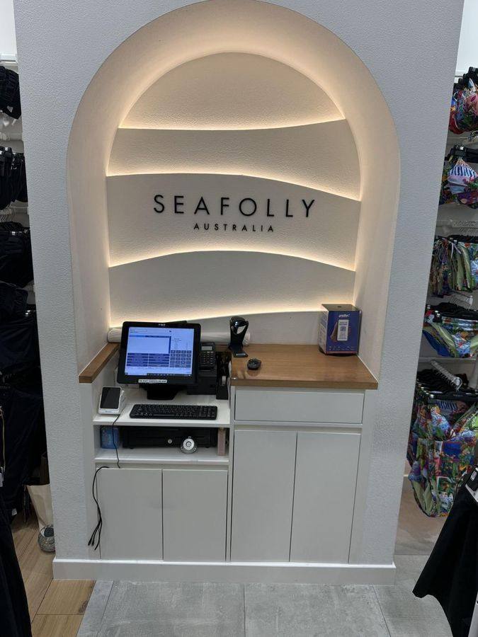 Seafolly Australia, Dubai Hills Mall — Cash Desk