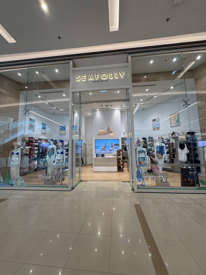 Seafolly Australia Dubai Marina Mall — Storefront Elevation